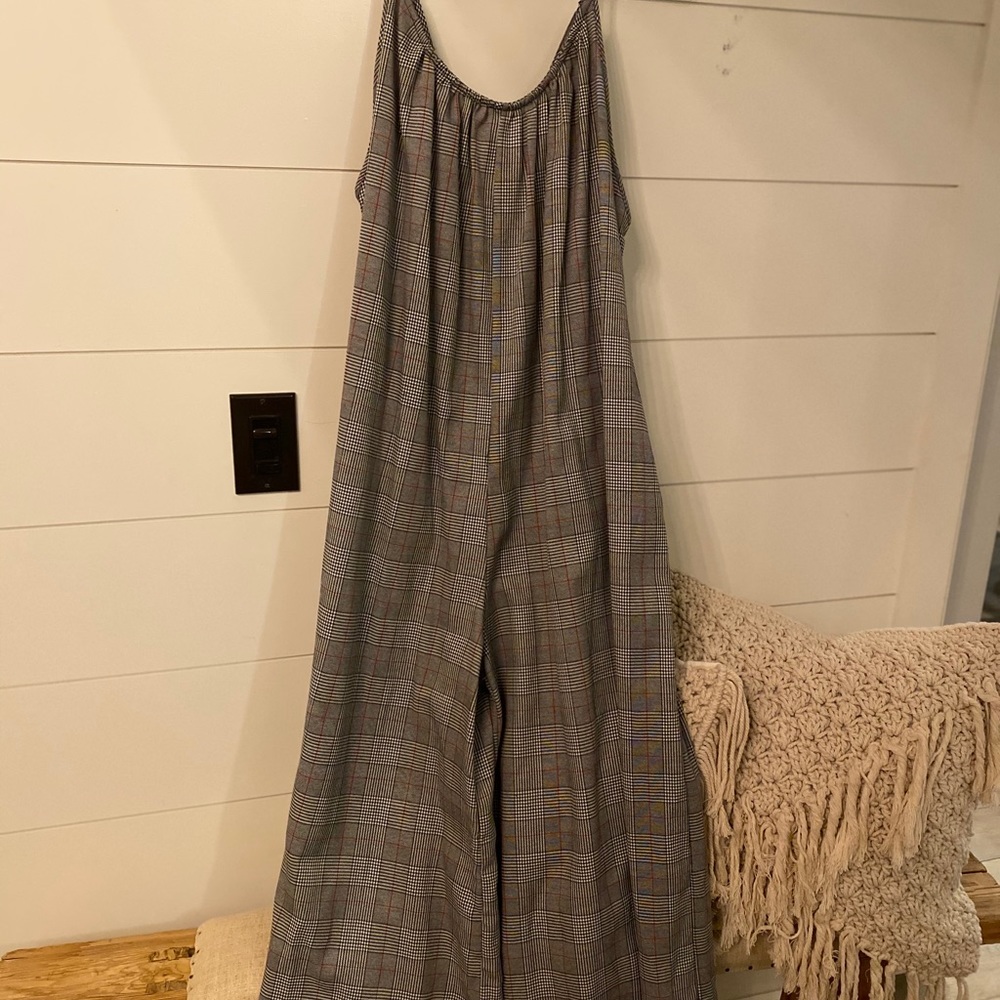 Plaid romper